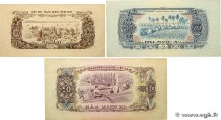 10, 20 et 50 Xu Lot SÜDVIETNAM  1966 P.37a, P.38a et P39a VZ