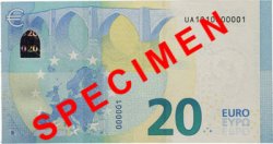 20 Euro série Europe Numéro spécial EUROPE  2015 P.22u NEUF