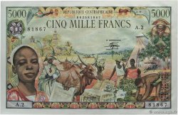 5000 Francs type 1962 ZENTRALAFRIKANISCHE REPUBLIK  1980 A.190a