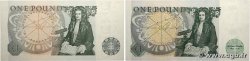 1 Pound Lot ENGLAND  1978 P.377a/b UNC-