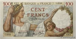 100 Francs SULLY FRANKREICH  1939 F.26.14 fST+