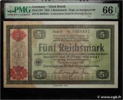 5 Reichsmark Annulé GERMANY  1934 P.207