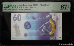 60 Units Test Note GERMAN FEDERAL REPUBLIC  2012 P.-