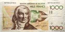 1000 Francs BELGIUM  1980 P.144a VF-