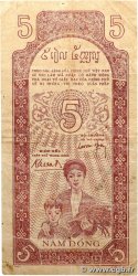 5 Dong VIETNAM  1947 P.010Ac SS
