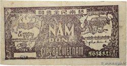 5 Dong VIETNAM  1948 P.017a SS