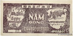 5 Dong VIETNAM  1948 P.017a VZ