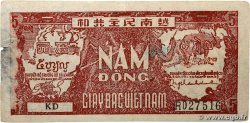 5 Dong VIETNAM  1948 P.017a fSS