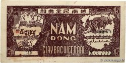 5 Dong VIETNAM  1948 P.017a SS
