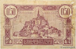 50 Centimes FRANCE régionalisme et divers Granville et Cherbourg 1921 JP.061.05 TB+