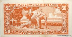 50 Kip LAOS  1957 P.05b VZ+