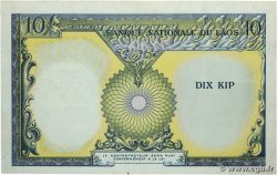 10 Kip LAOS  1962 P.10a SS