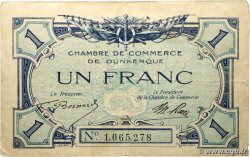 1 Franc FRANCE régionalisme et divers Dunkerque 1918 JP.054.05 TB+