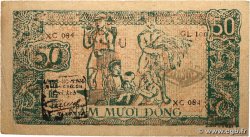 50 Dong VIETNAM  1948 P.027e VZ