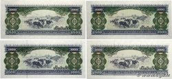 1000 Kip Lot LAOS  1992 P.32a/b/c/d pr.NEUF
