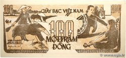 100 Dong VIETNAM  1951 P.035 fST+