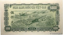 5000 Dong VIETNAM  1953 P.066a fST+