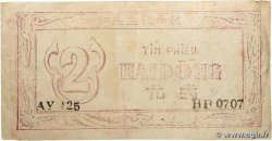 2 Dong VIETNAM  1949 P.R07 SS