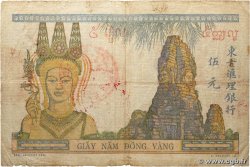 5 Piastres VIETNAM  1950 P.R12 fSS