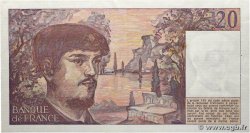 20 Francs DEBUSSY FRANCE  1980 F.66.01A5 XF+