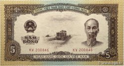 5 Dong VIETNAM  1958 P.073a ST