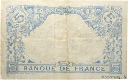 5 Francs BLEU FRANKREICH  1915 F.02.32 SS