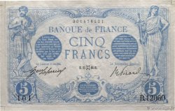 5 Francs BLEU FRANCE  1916 F.02.39
