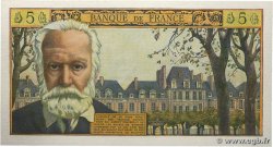 5 Nouveaux Francs VICTOR HUGO FRANCE  1961 F.56.06 SUP