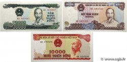 10000 à 100000 Dông Lot VIETNAM  1993 P.115 à 117 fST+
