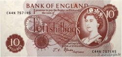 10 Shillings ENGLAND  1966 P.373c