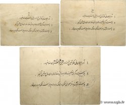 1, 5 et 50 Toman Lot IRAN  1946 PS.102a, PS.104a et PS.106b S