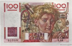 100 Francs JEUNE PAYSAN FRANCE  1946 F.28.04