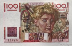 100 Francs JEUNE PAYSAN FRANCE  1946 F.28.04 NEUF