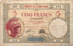 5 Francs DJIBOUTI  1927 P.06a