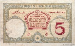 5 Francs DJIBOUTI  1936 P.06b pr.TTB