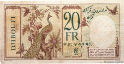 20 Francs DJIBOUTI  1936 P.07a2 pr.TTB