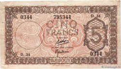 5 Francs Palestine DJIBOUTI  1945 P.14 pr.TTB