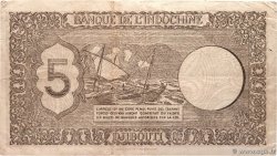 5 Francs Palestine DJIBOUTI  1945 P.14 pr.TTB