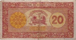 20 Francs Palestine DJIBOUTI  1945 P.15 TTB