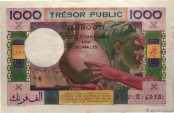 1000 Francs DJIBOUTI  1952 P.28 XF+