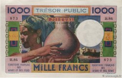 1000 Francs FRENCH AFARS AND ISSAS  1974 P.32
