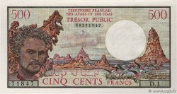 500 Francs FRENCH AFARS AND ISSAS  1975 P.33
