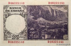 25 Pesetas ESPAGNE  1946 P.130 SPL+