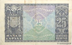 25 Pesetas ESPAÑA  1940 P.116a MBC