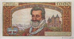 50 NF sur 5000 Francs HENRI IV FRANCE  1958 F.54.01 TTB