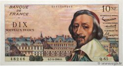10 Nouveaux Francs RICHELIEU FRANKREICH  1960 F.57.06 fST
