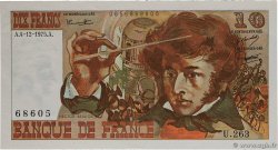 10 Francs BERLIOZ FRANCE  1975 F.63.15 SUP+