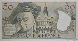 50 Francs QUENTIN DE LA TOUR Petit numéro FRANCE  1990 F.67.16A59 SPL+