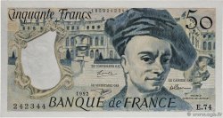 50 Francs QUENTIN DE LA TOUR FRANCE  1992 F.67.19e SPL+