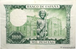 1000 Pesetas SPAIN  1965 P.151 VF+